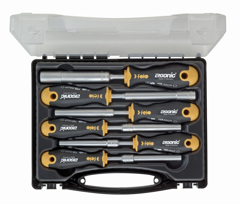 Hylsyavainsarja 6-os. 5,5mm-13mm M-Tec Ergonic FELO