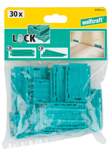 Asennuskiila 35x6x60mm 30kpl muovi (5) WOLFCRAFT